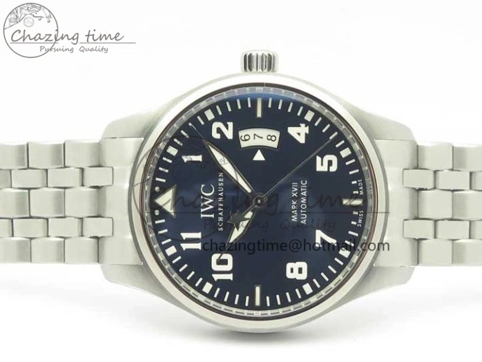 MIROTIME 1231 Mark XVII IW327014 Le Petit Prince MKS 1:1 Best Edition Blue Dial on SS Bracelet MIYOTA 9015 V FastDry 7191